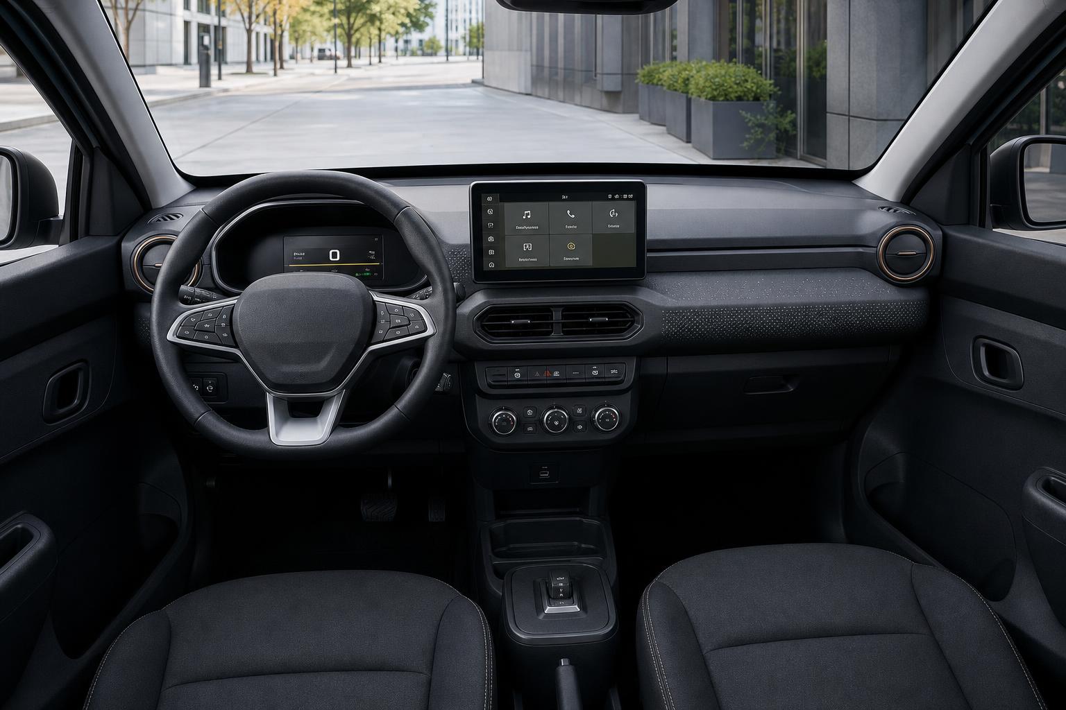 A Dacia Spring 2027 átdolgozott, tágasabb utastere