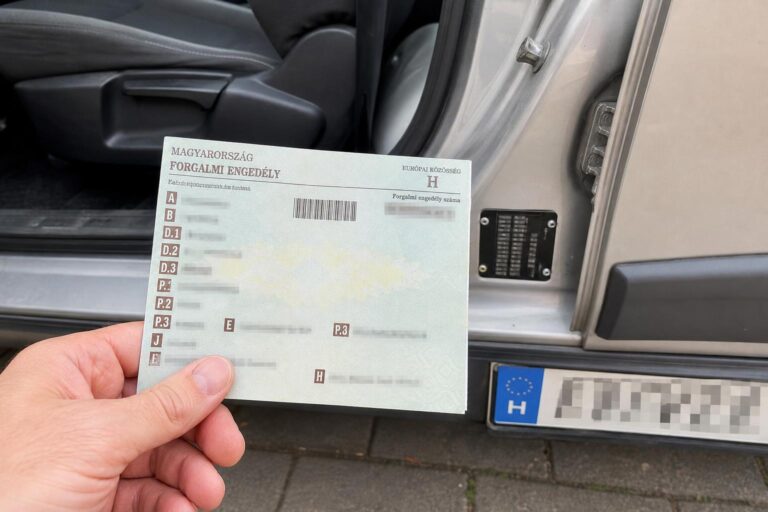 Forgalmi engedély és az autó alvázszámának összehasonlítása vásárlás előtt