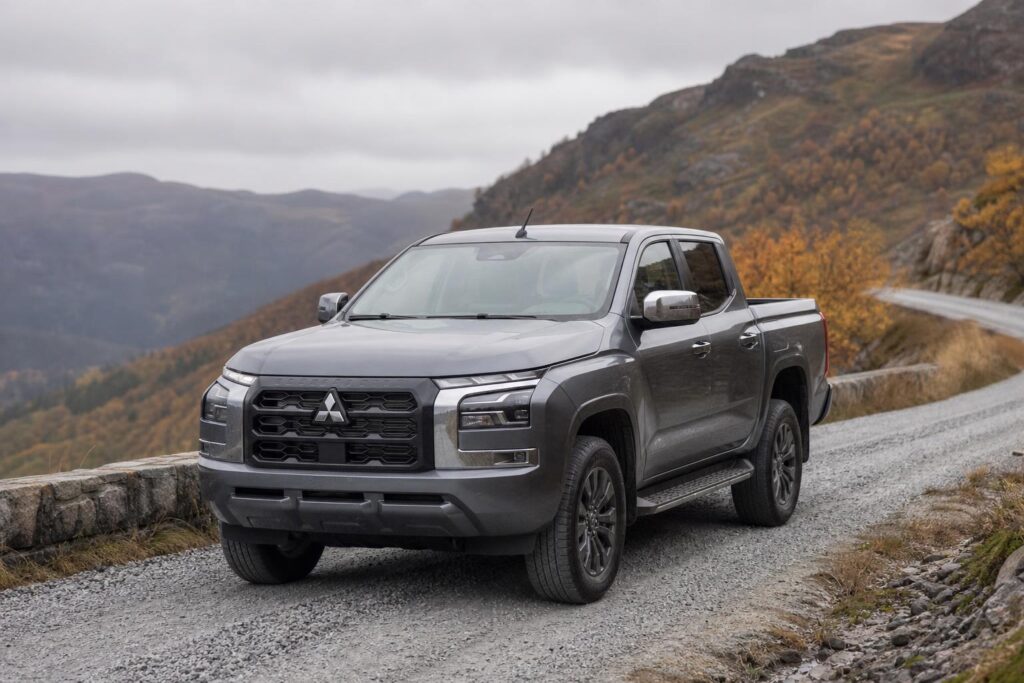 Mitsubishi L200 pickup európai környezetben