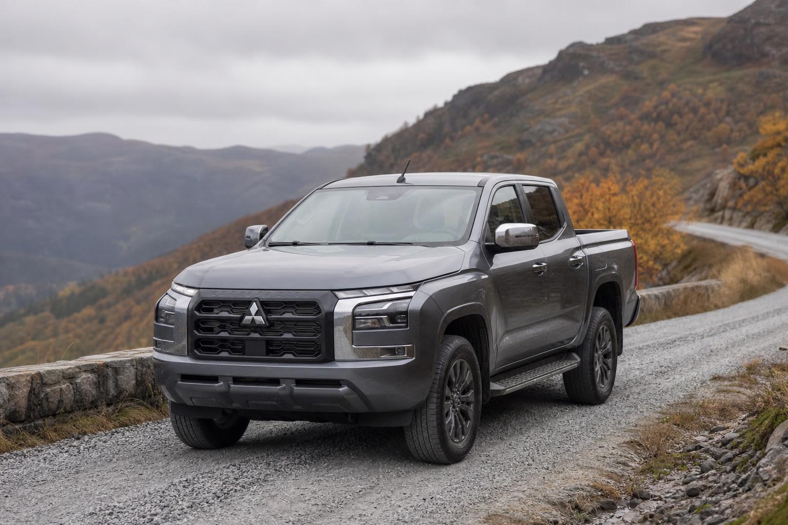 Mitsubishi L200 pickup európai környezetben