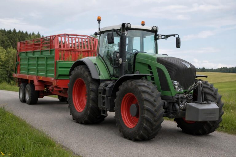 Mezőgazdasági vontató pótkocsival közúton, a T kategóriás jogosítvány témájához