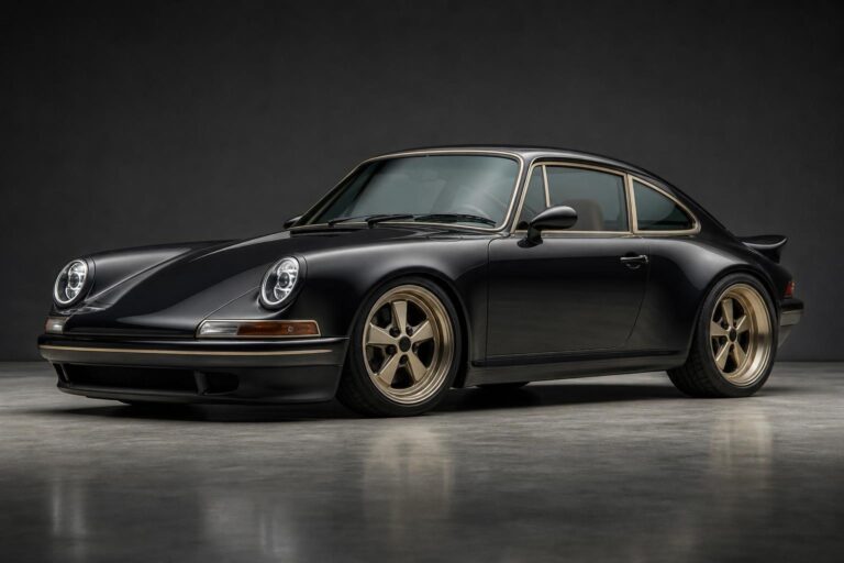 Techart GTclassic Porsche 964 klasszikus stílusú restomod sportautó