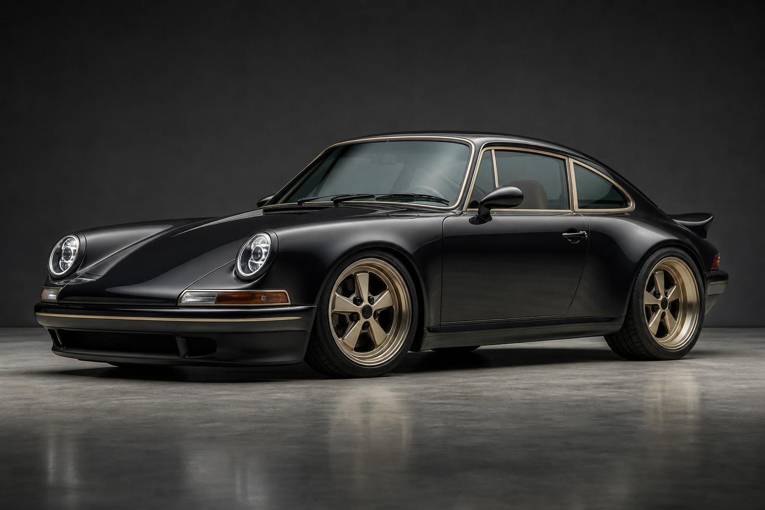 Techart GTclassic Porsche 964 klasszikus stílusú restomod sportautó