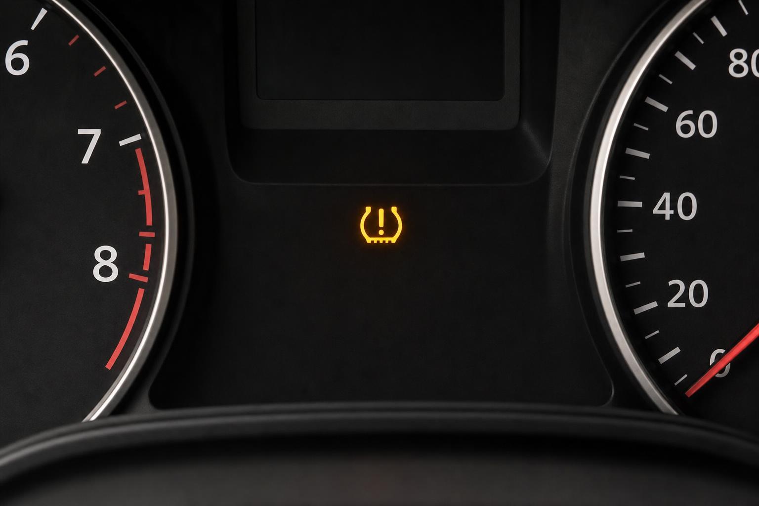 Autó műszerfala világító TPMS guminyomás-ellenőrző piktogrammal