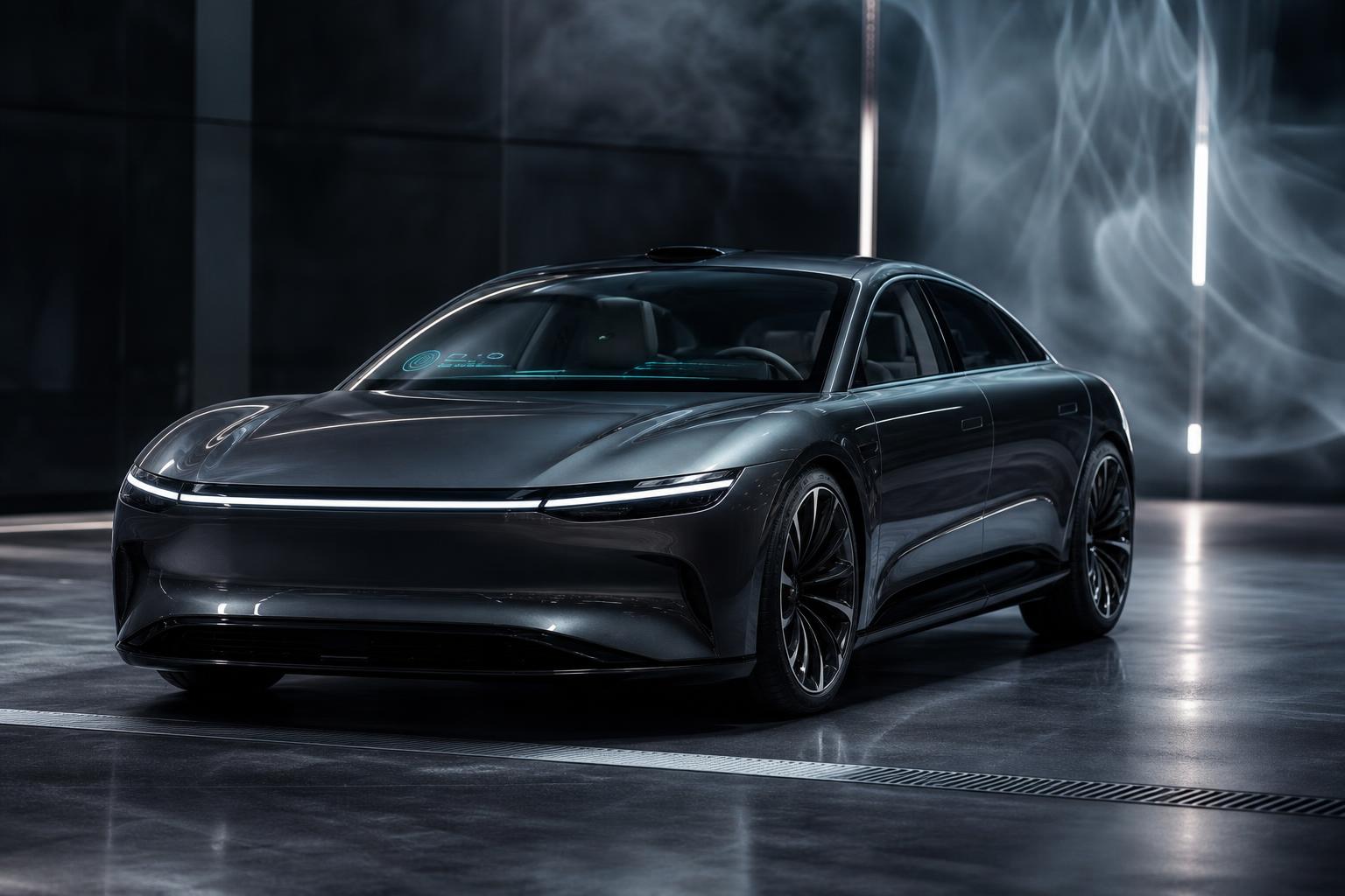 Futurisztikus Audi villanyautó rezgéseket és különleges vezetési élményt idéző környezetben