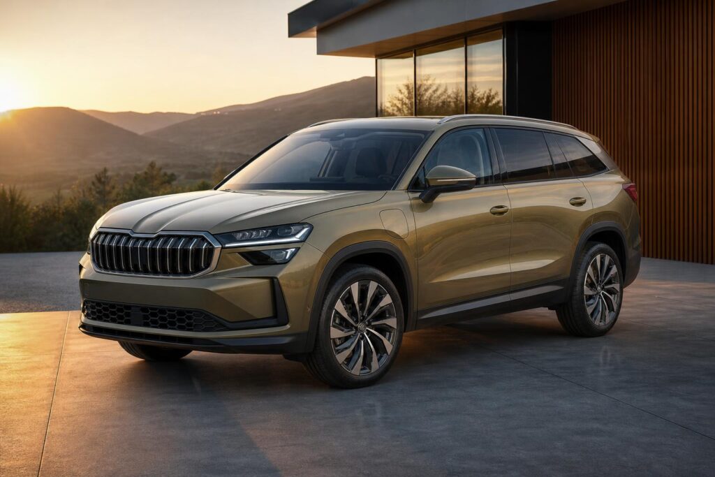 Prémium felszereltségű Skoda Kodiaq plug-in hibrid SUV