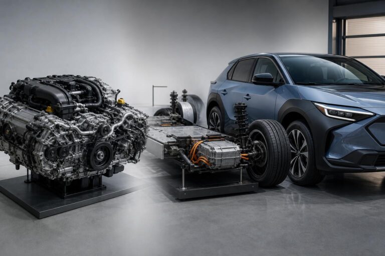 Subaru boxer motorja 2028-tól eltűnik Európából