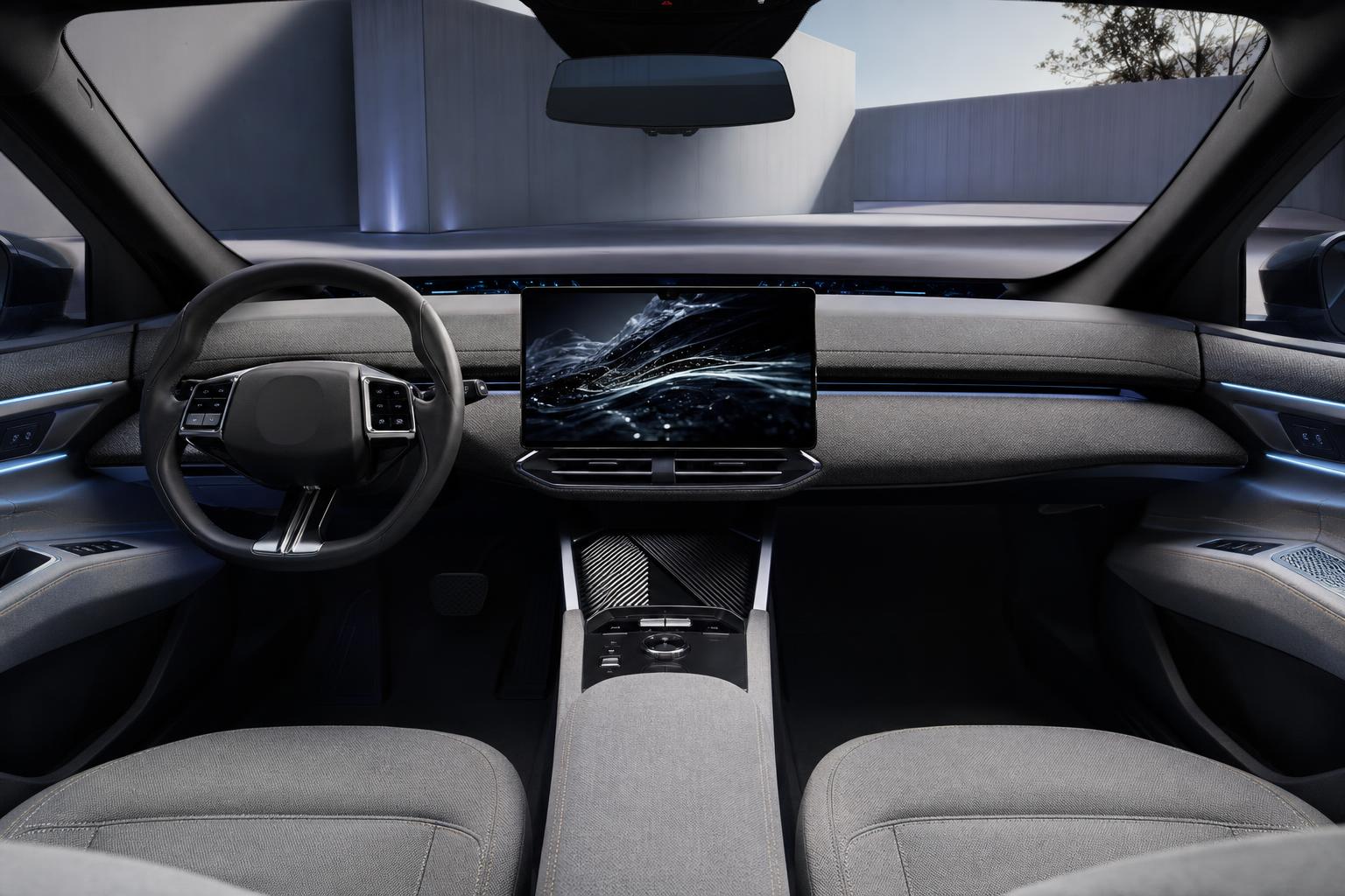 Az új BMW 3-as G50 futurisztikus műszerfala és digitális belső tere